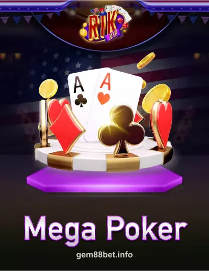 gem88bet Rik Mega Poker Portrait