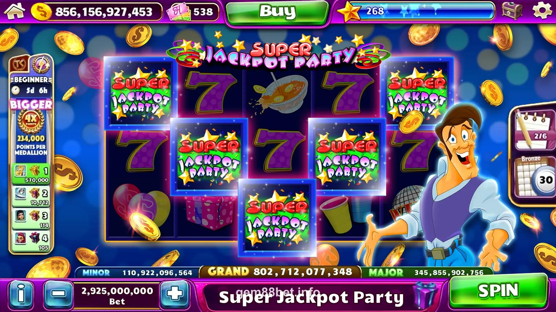 Trò chơi casino trực tuyến tại gem88bet